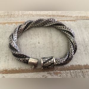 John hardy silber twisted chain bracelet